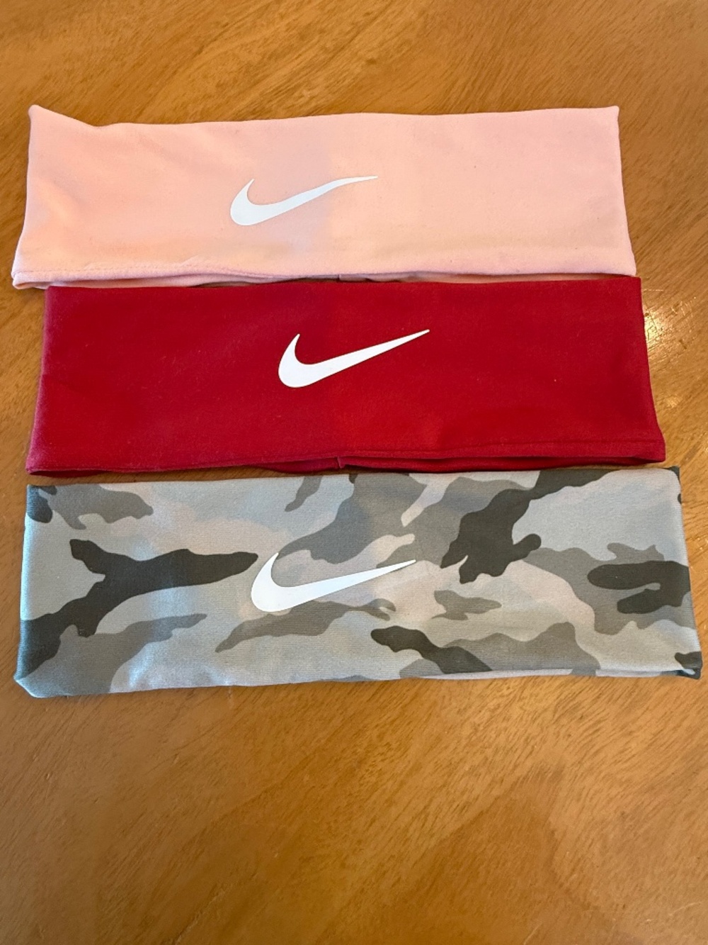 NIKE Fitness Stretch Headbands PACK OF 3